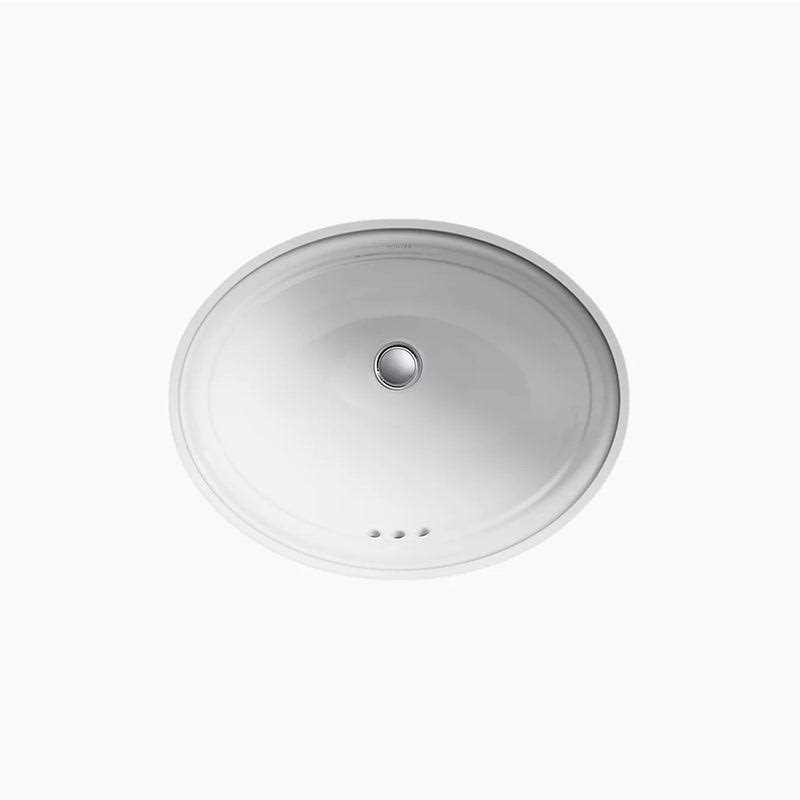 Kohler 2336-0 Devonshire 18-1/8 Undermount Bathroom Sink - Cheap Fitting