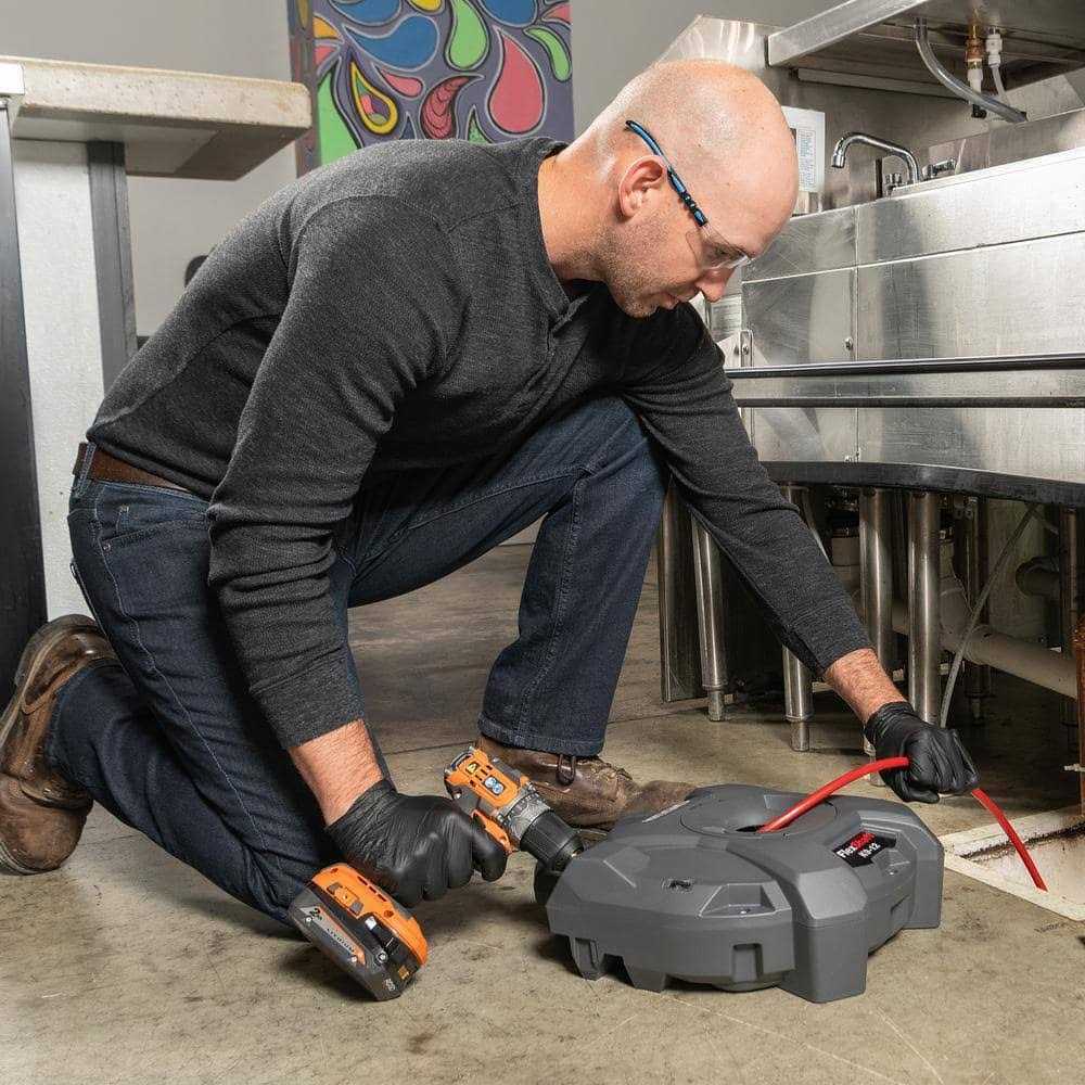 Ridgid 74978 FlexShaft K9-12 Wall-to-Wall Drain Cleaning Machine - Cheap Fitting