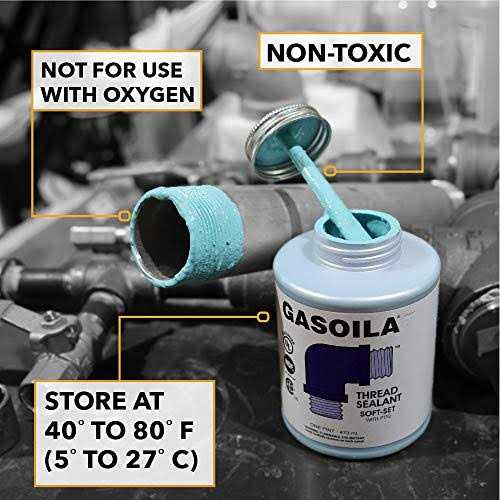 Gasoila Chemicals Soft-Set Thread Sealant SS08 - Cheap Fitting
