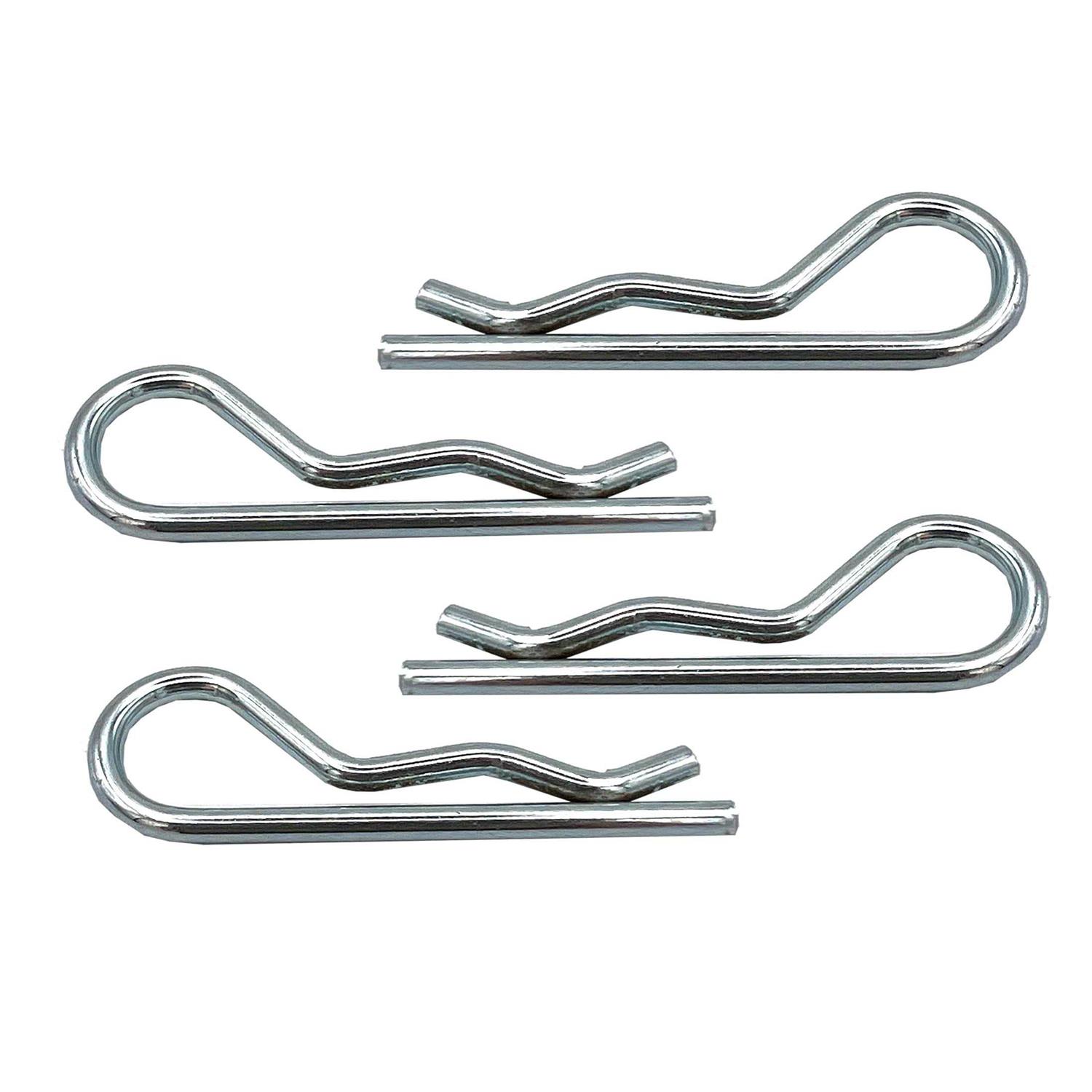 Peerless Chain #3 Zinc Plated Hitch Pin Clips 4-Pack - Cheap Fitting