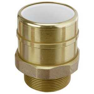 Sioux Chief 646-PG4 1 PVC x 1 MIP MetalHead Straight Adapter - Cheap Fitting