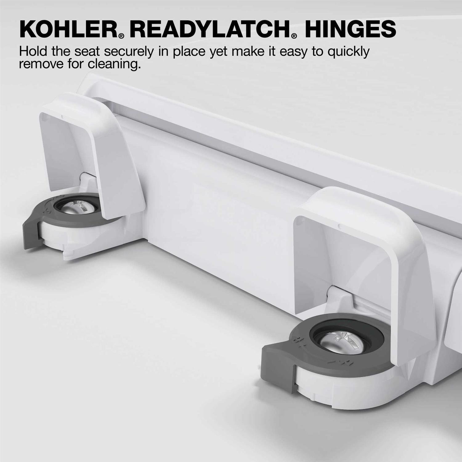 KOHLER Impro ReadyLatch Quiet-Close elongated toilet seat - Cheap Fitting