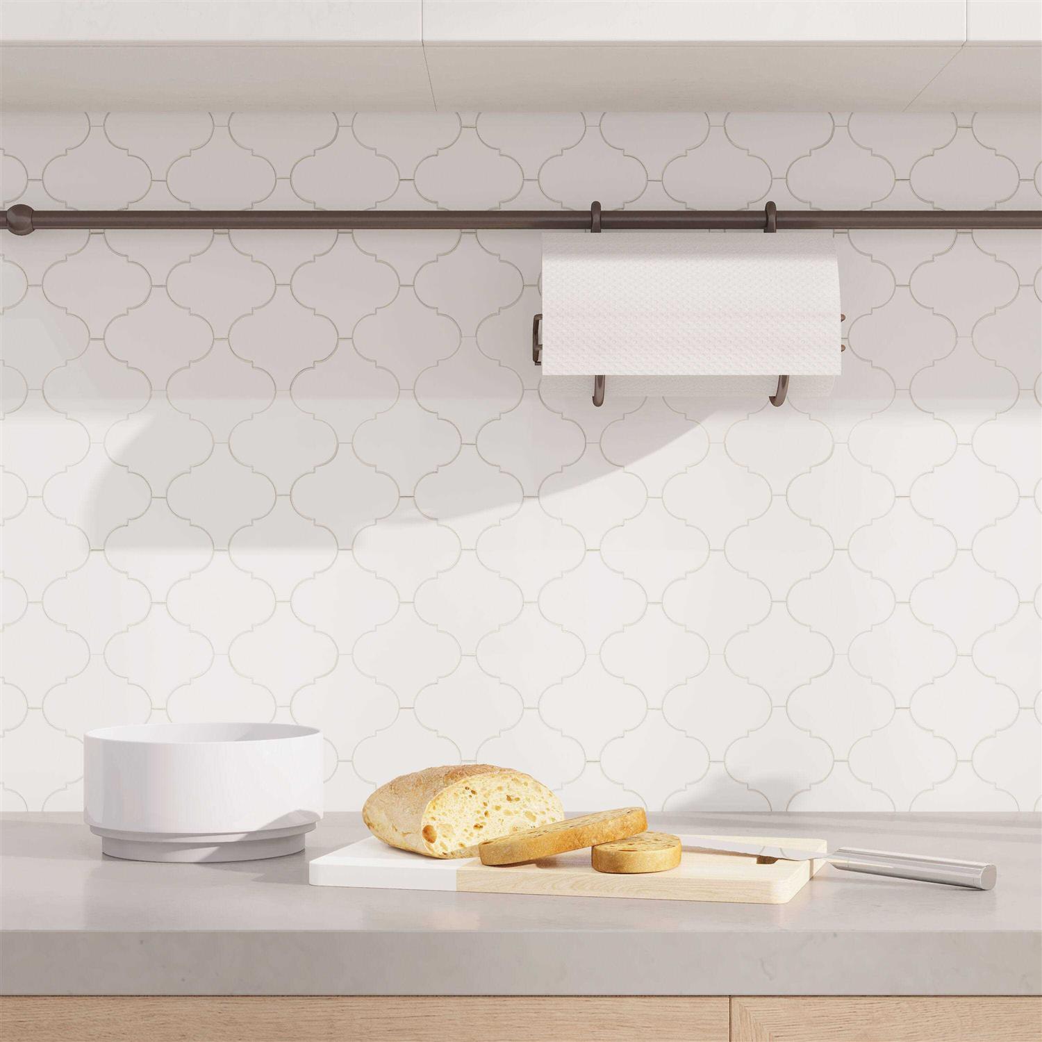 10.48 x 10.66 Stone Composite Peel & Stick Mosaic Tile Avant Decor - Cheap Fitting