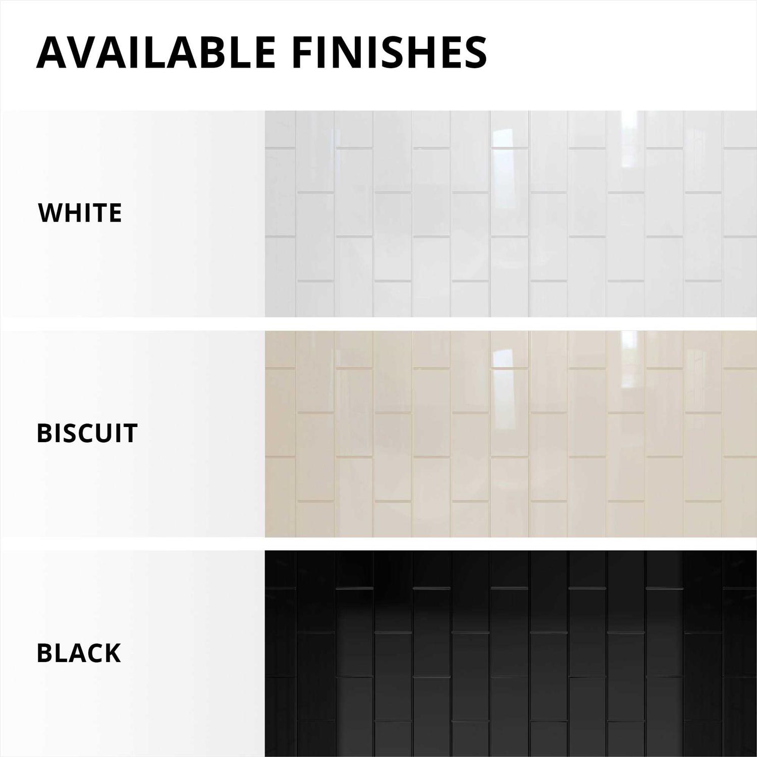 DreamLine QWALL-VS 41-1/2 in. D x 28-32 in. W x 76 in. H Acrylic Backwall Kit SHBW-1532760-00 - Cheap Fitting