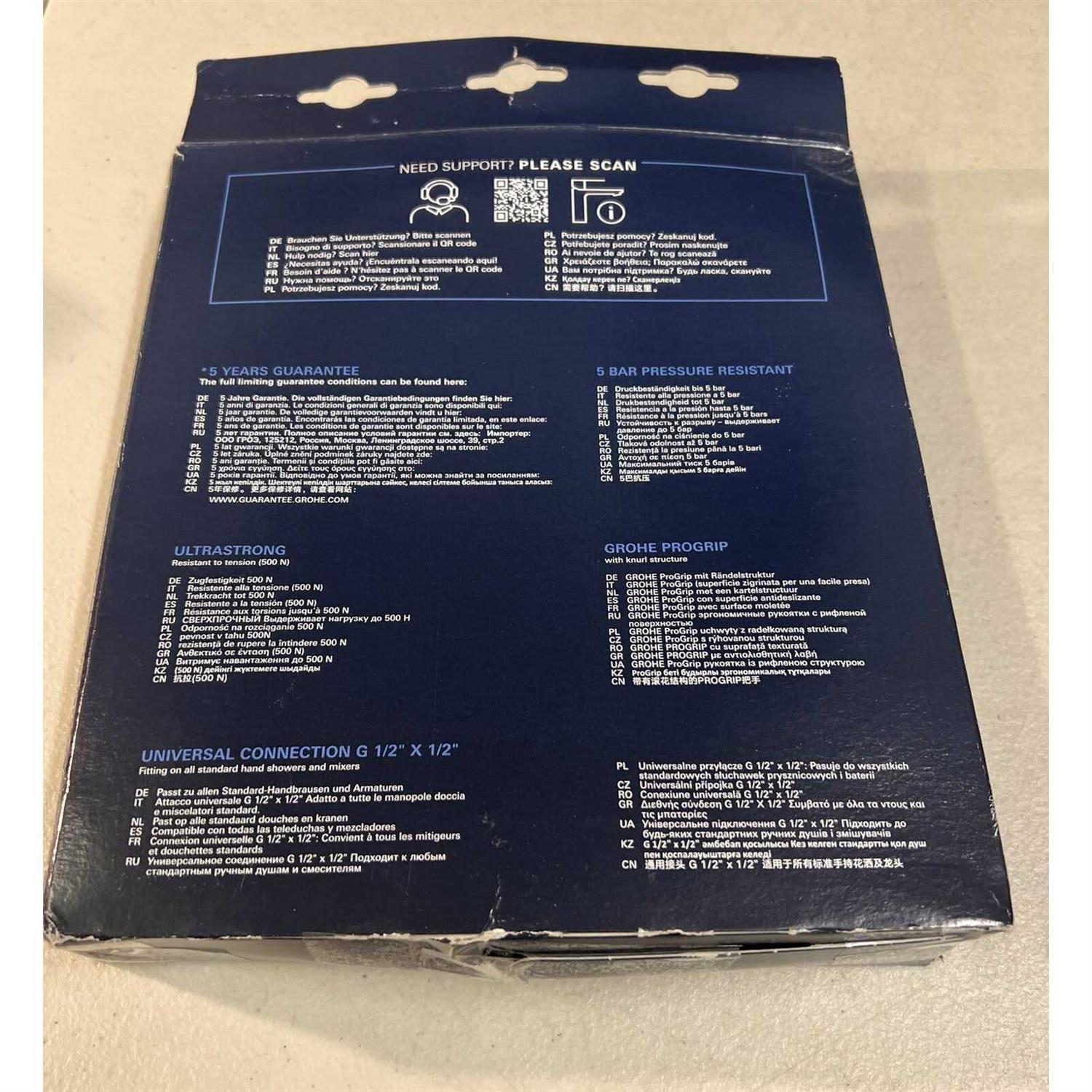 Grohe Relexaflex Non-Metallic Shower Hose 28155001 - Cheap Fitting