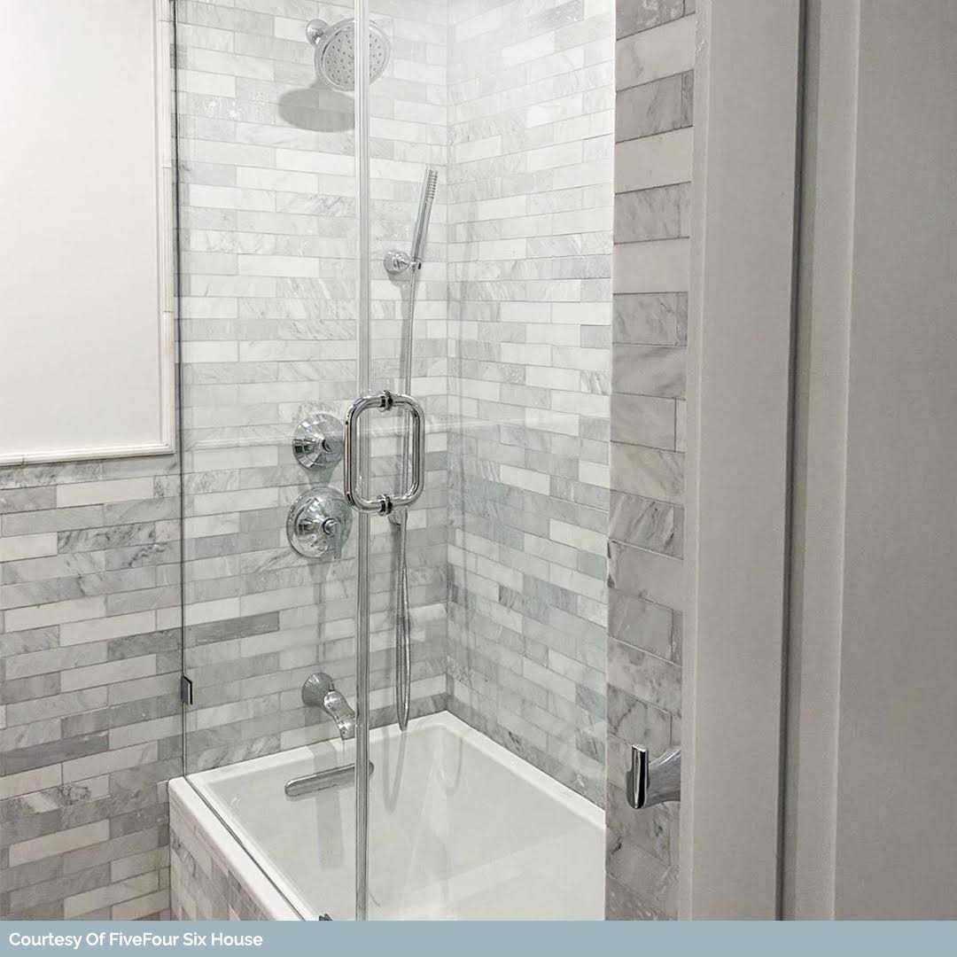 Ivy Hill Tile Brushed White Carrara 2 in. x 8 in. Marble Floor and Wall Subway Tile - Cheap Fitting