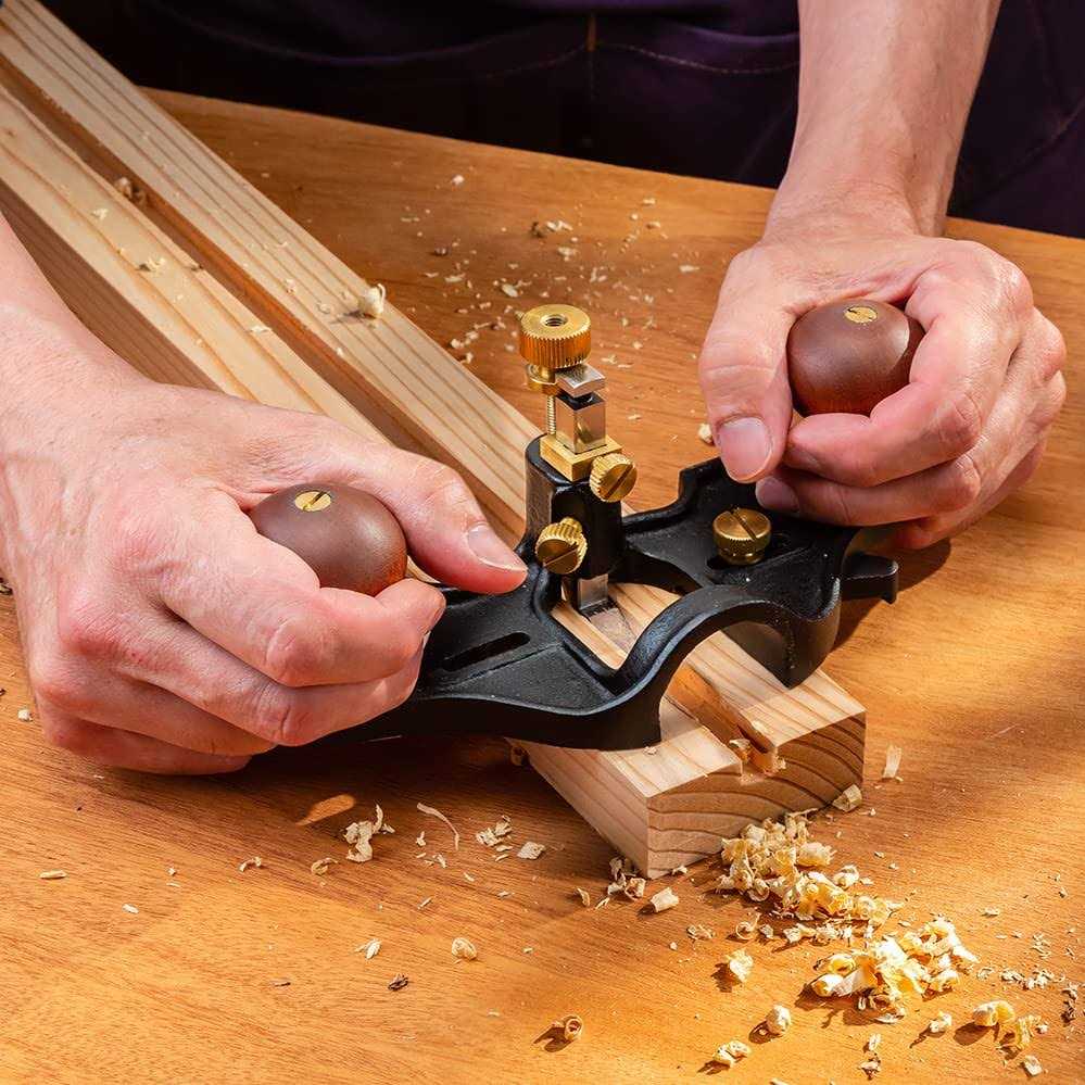 Bench Dog Router Plane with Fence - Cheap Fitting