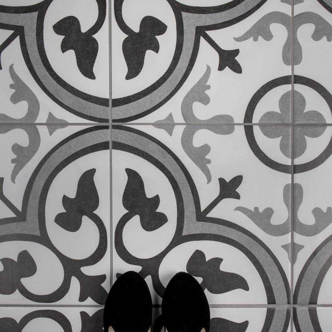 Merola Tile Amberes Classic II 13 in. x 13 in. Ceramic Floor and Wall Tile - Cheap Fitting