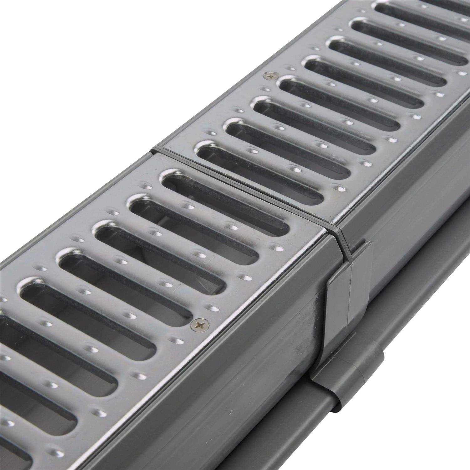 NDS Spee-D Channel Drains and Grates 10-ft L x 5-3/4-in W x dia Drain - Cheap Fitting