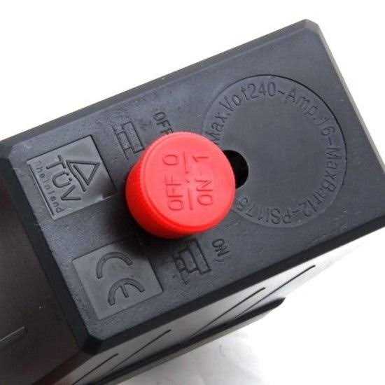 Generic Air Compressor Pressure Switch Control Valve 90-120 Psi 240v - Cheap Fitting