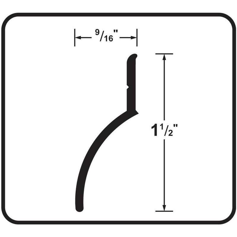 M-D Aluminum Drip Cap 06247 - Cheap Fitting
