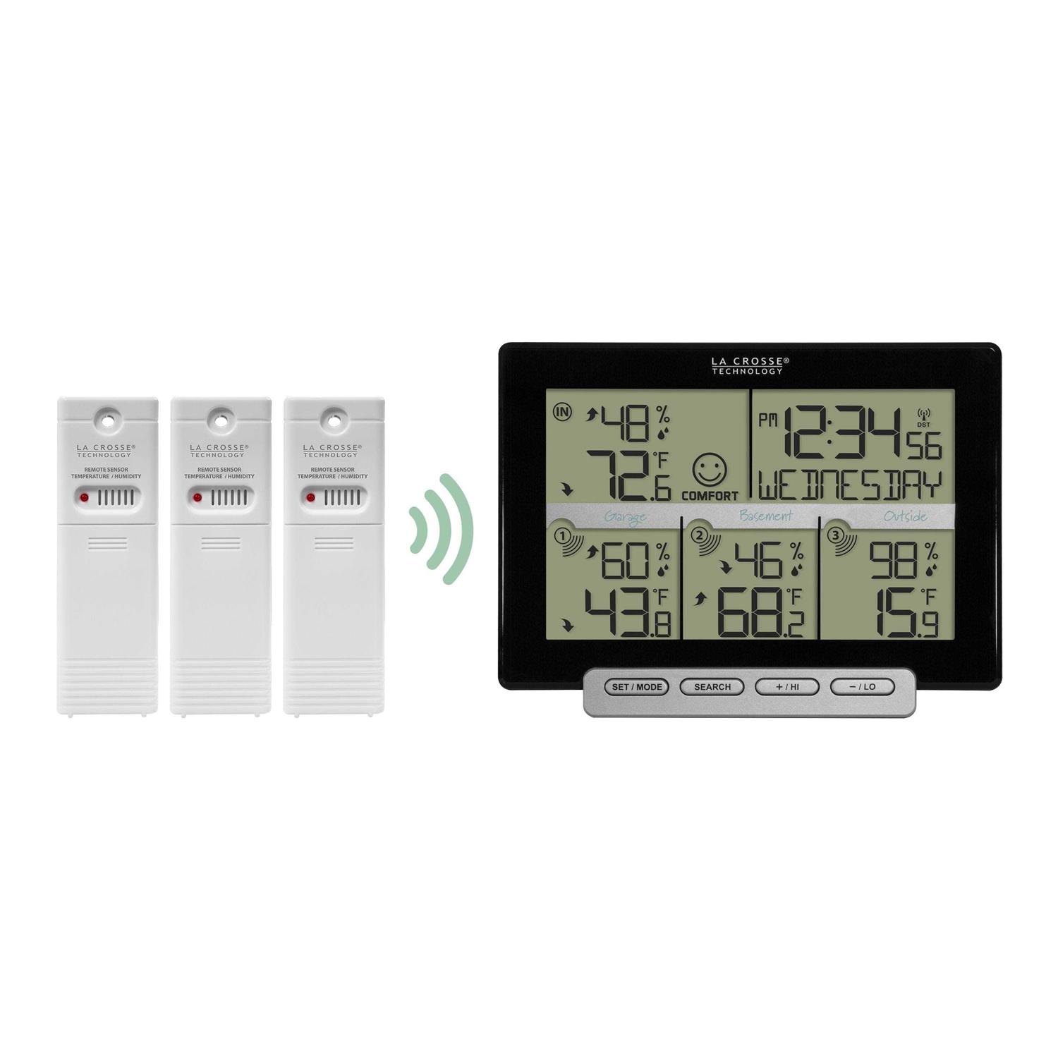 3 Channel Wireless Weather Station La Crosse Technology - Cheap Fitting
