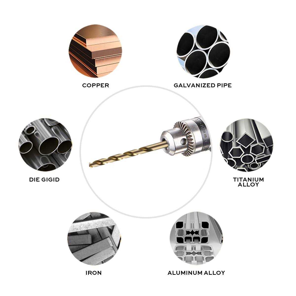 Owl Tools Cobalt Drill Bits M35 Cobalt Drill Bits with Storage Case - Cheap Fitting