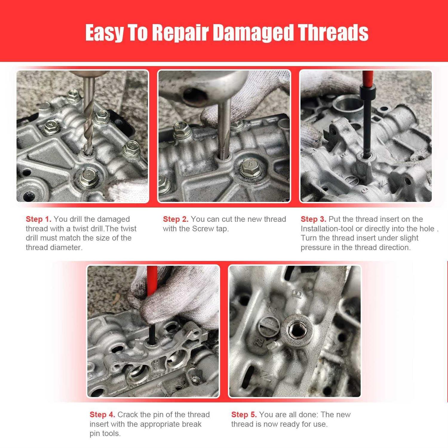 BILITOOLS M10x1.0 Thread Repair Kit - Cheap Fitting