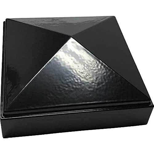 Decorex Hardware 4 x 4 Aluminium Pyramid Post Cap for Metal Posts - Cheap Fitting