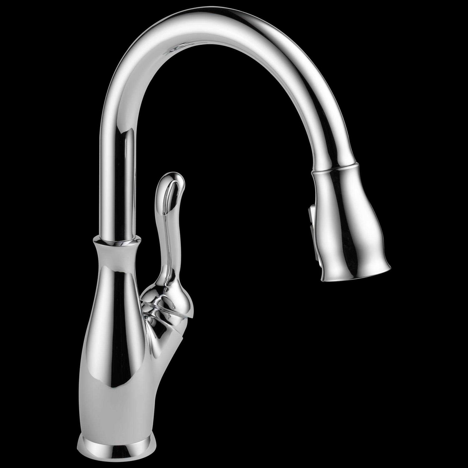 Delta Leland Single Handle Pull-Down Kitchen Faucet 9178 - Cheap Fitting