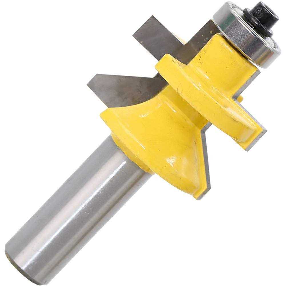 Profession Tongue and Groove V-Notch 1/2 Shank Router Bit Set 45 Degree Woodworking Milling Cutter - Cheap Fitting