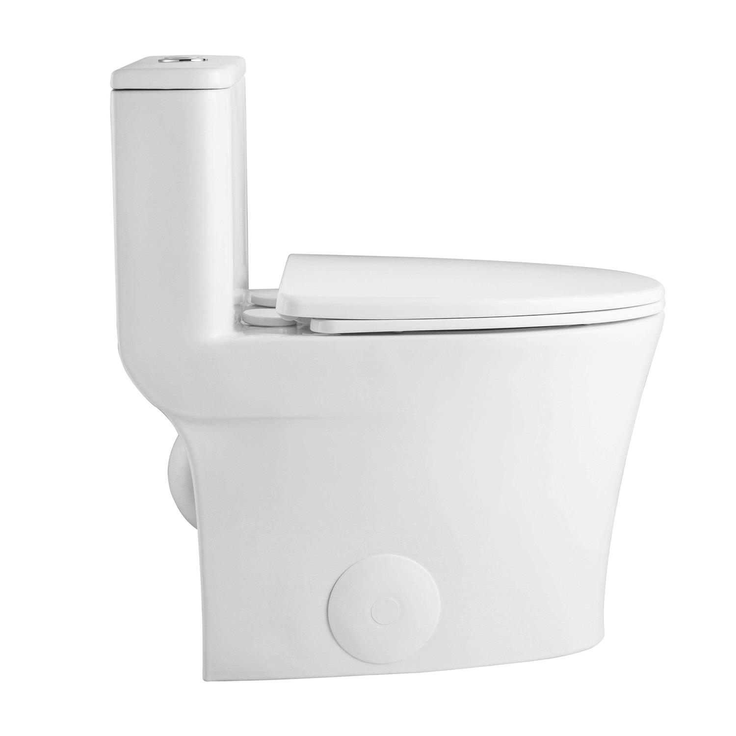 DeerValley DV-1F52807 Symmetry 1.28 GPF Elongated One-Piece Toilet - Cheap Fitting