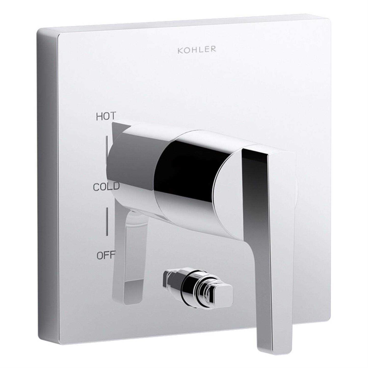 Kohler Honesty Rite-Temp Valve Trim with Push-Button Diverter - Cheap Fitting