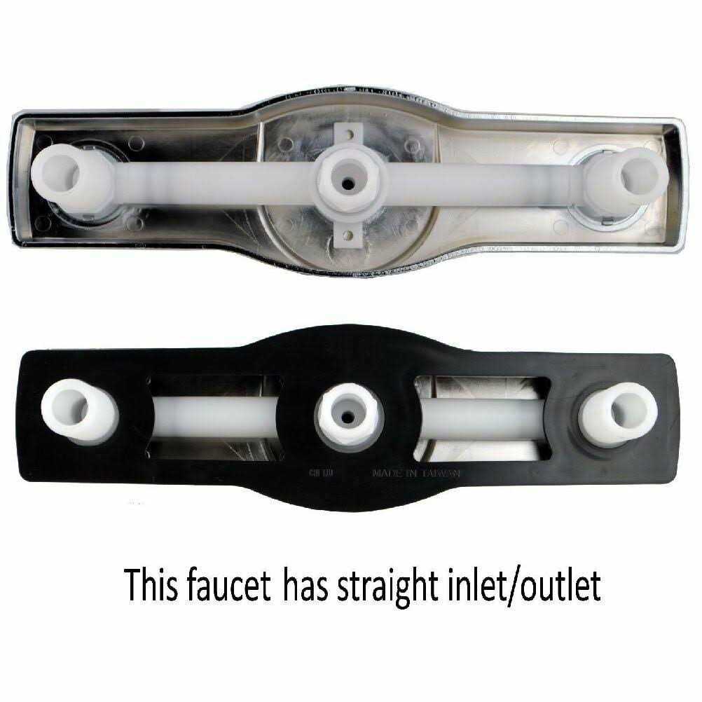 Ultra Mobile Home 8 inch Chrome Tub & Shower Faucet w/Lever Handles - Cheap Fitting