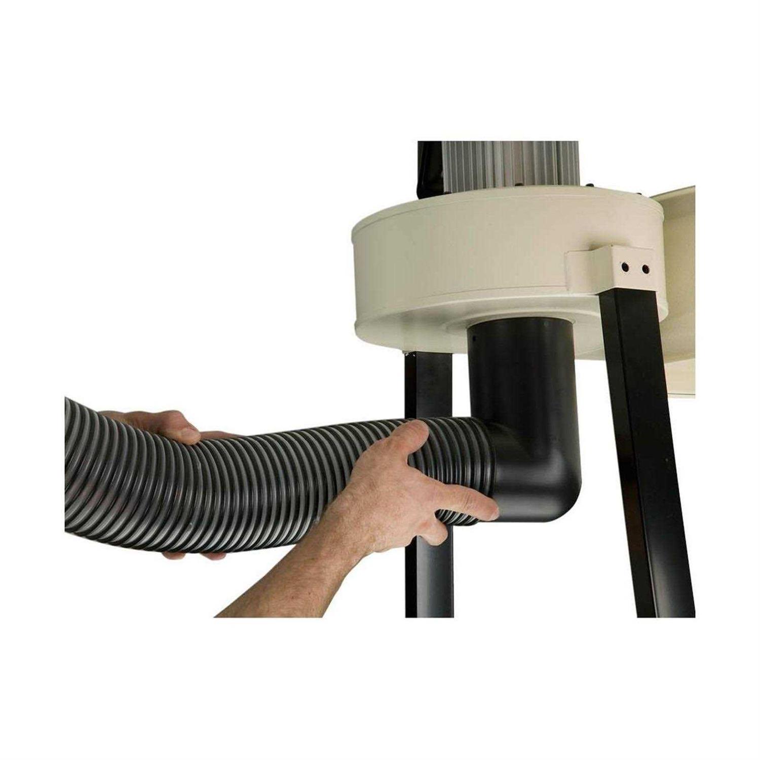 Shop Fox 1 HP Dust Collector W1727 - Cheap Fitting