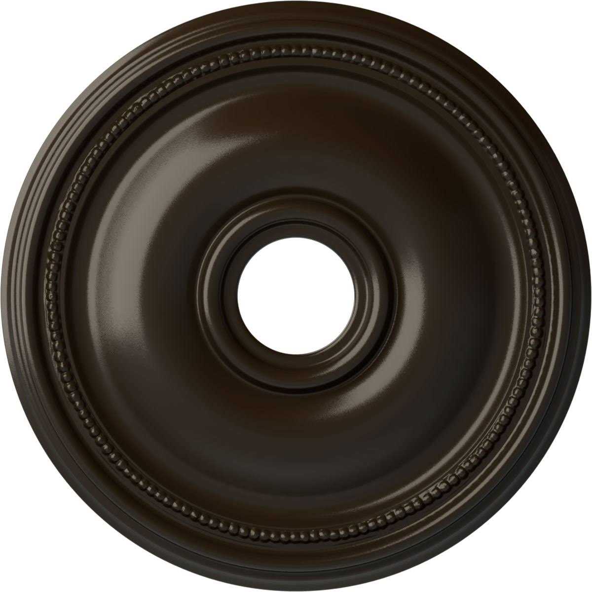 Ekena Millwork 18 1/8OD x 3 3/4ID x 1 1/8P Bradford Ceiling Medallion - Cheap Fitting