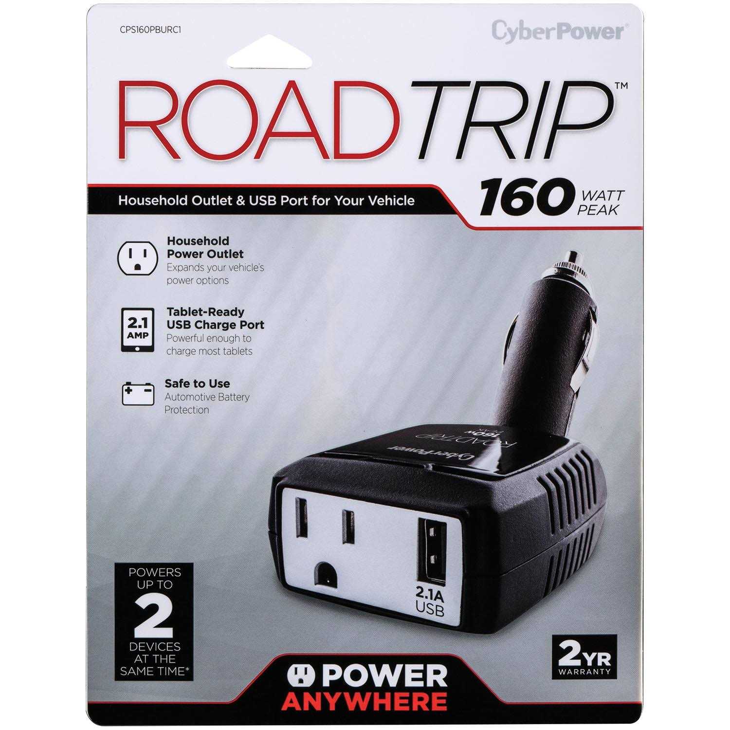 CyberPower CPS160PBURC1 Power Inverter - Cheap Fitting