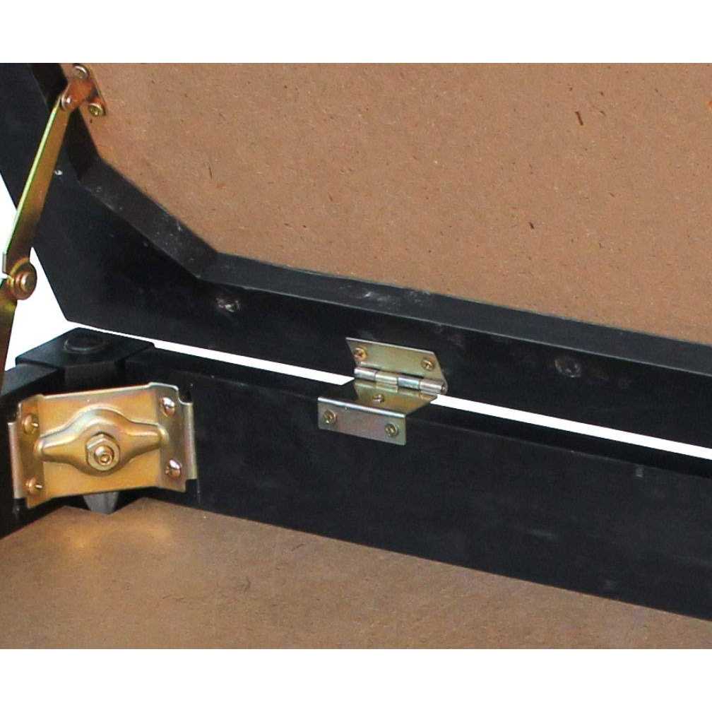 Piano Bench Hinges 1 Pair 5 Screw Holes with L-shaped Top Lid Hinge - Cheap Fitting