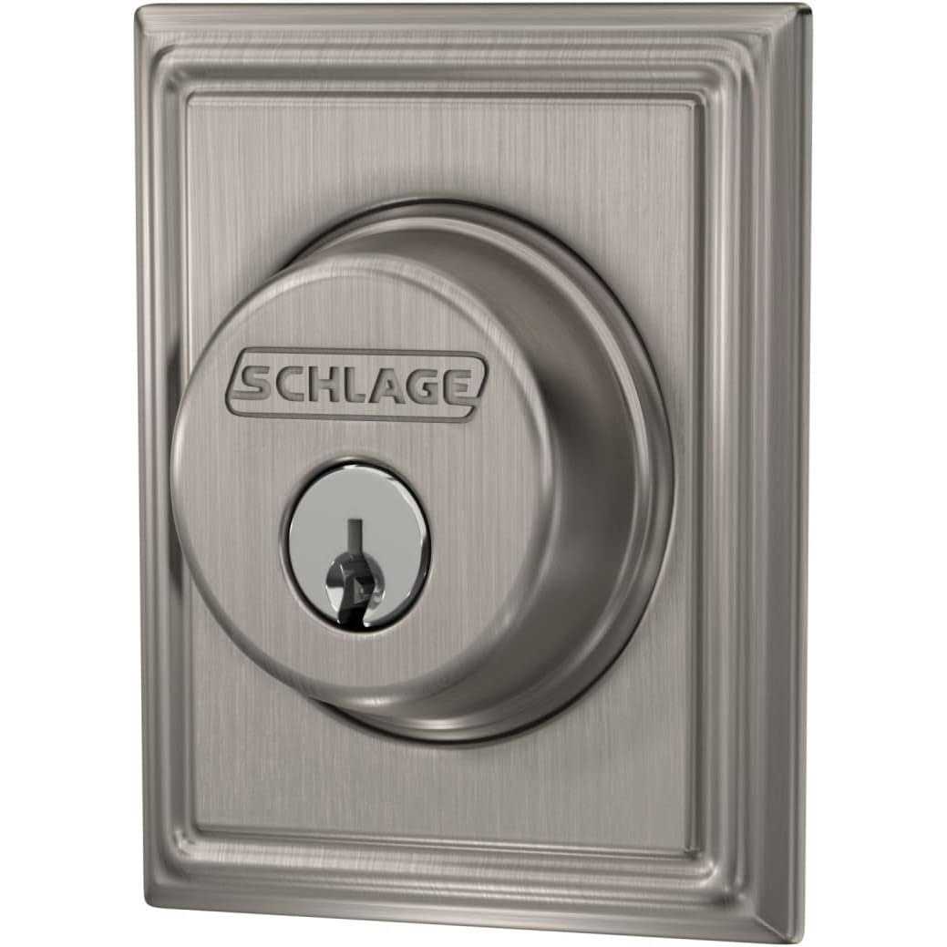 Schlage Addison Single Cylinder Deadbolt - Cheap Fitting