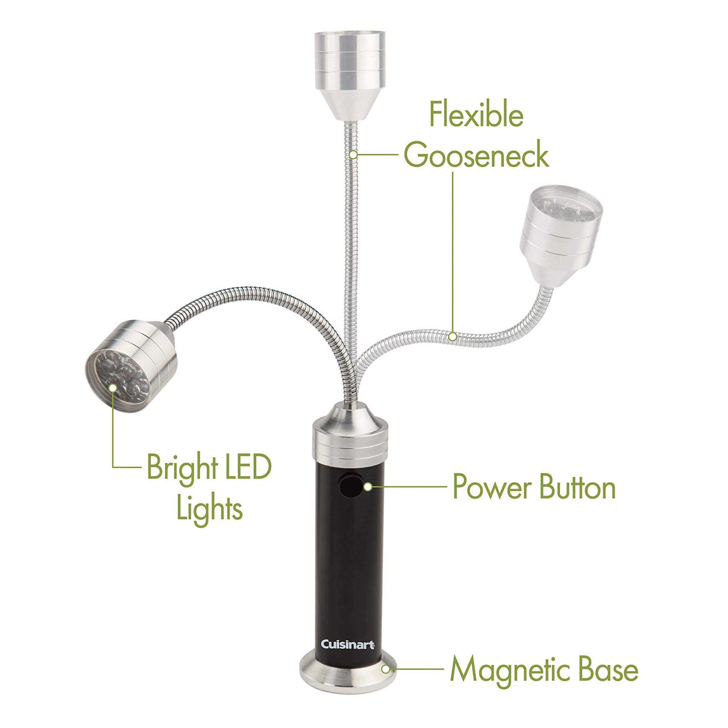 Cuisinart 2-Pack Magnetic LED Mini Grill Lights - Cheap Fitting