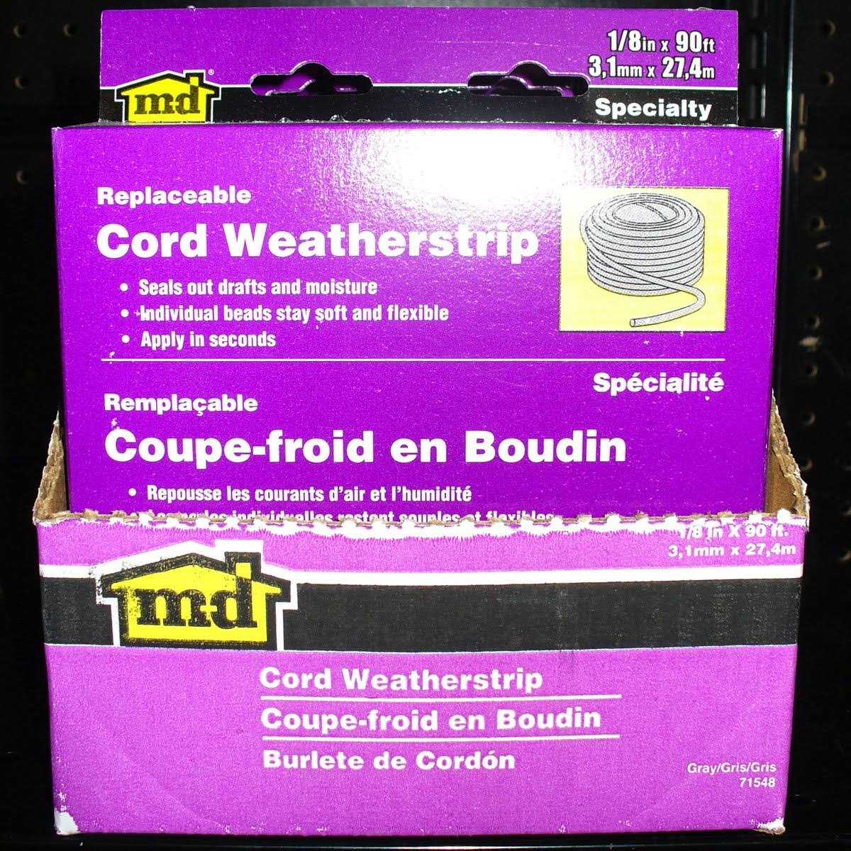 M-D 71548 Caulking Cord - Cheap Fitting