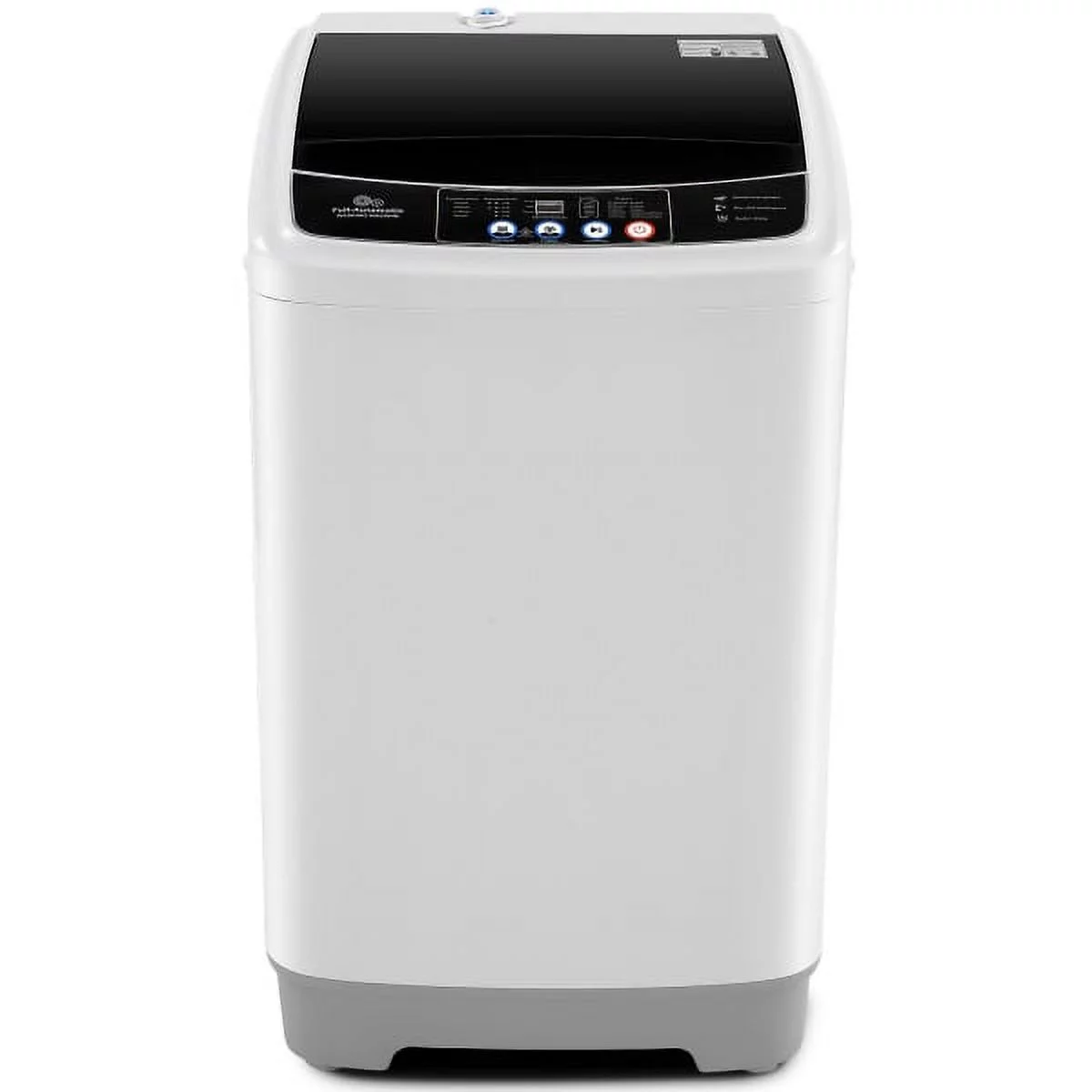 Qhomic 2.1 Cu.ft Portable Washing Machine, 15.6lbs Capacity Fully Automatic Compact Washer with Drain Pump, LED Display, Compact Washing Machine Quiet and Energy Efficient - Cheap Fitting