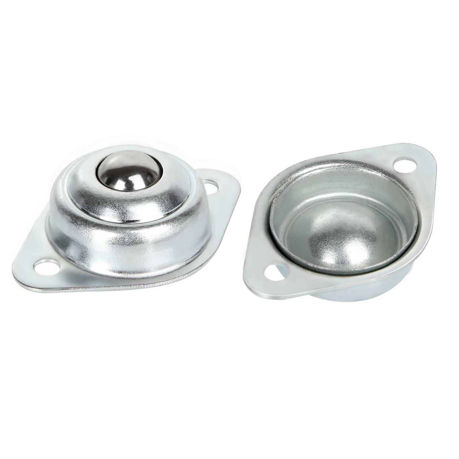 ZIQI 16 Pack 1/2 Roller Ball Transfer Bearings Carbon Steel Ball Transfer Unit Swivel Ball Caster Roller Transfers - Cheap Fitting