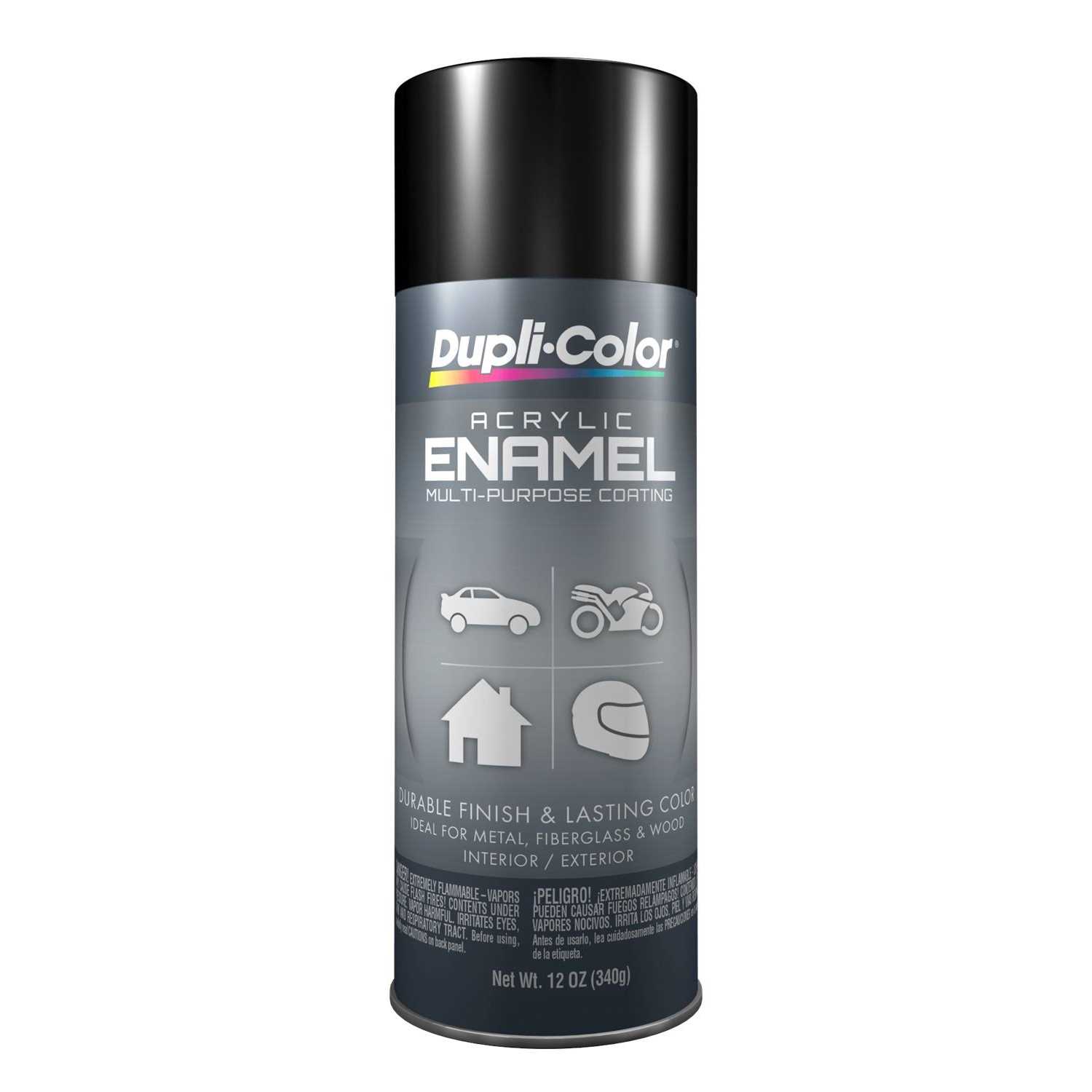 Dupli-Color Gloss Black Enamel Paint 12oz DA1600 - Cheap Fitting