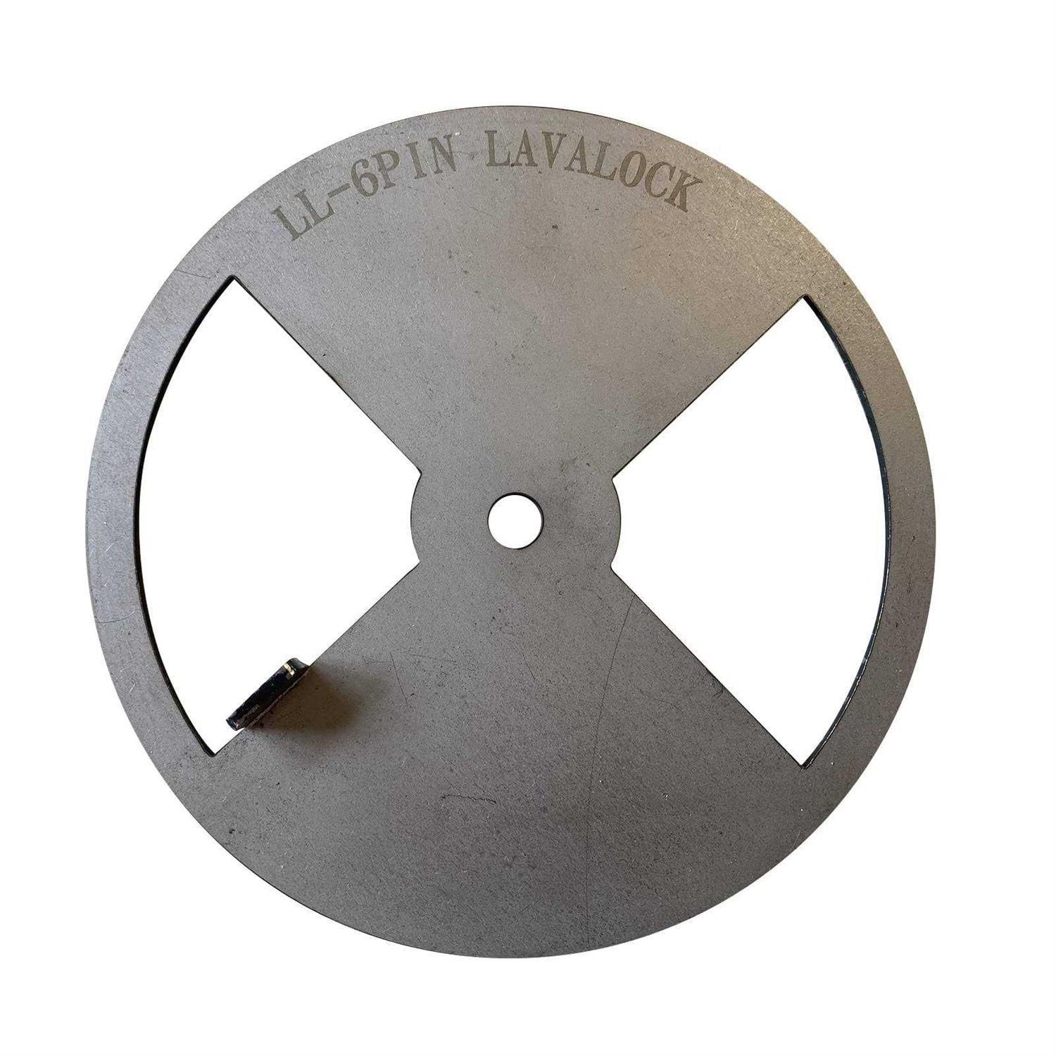 LavaLock Smoker Pinwheel BBQ air Damper Pit Grill Vent - Cheap Fitting