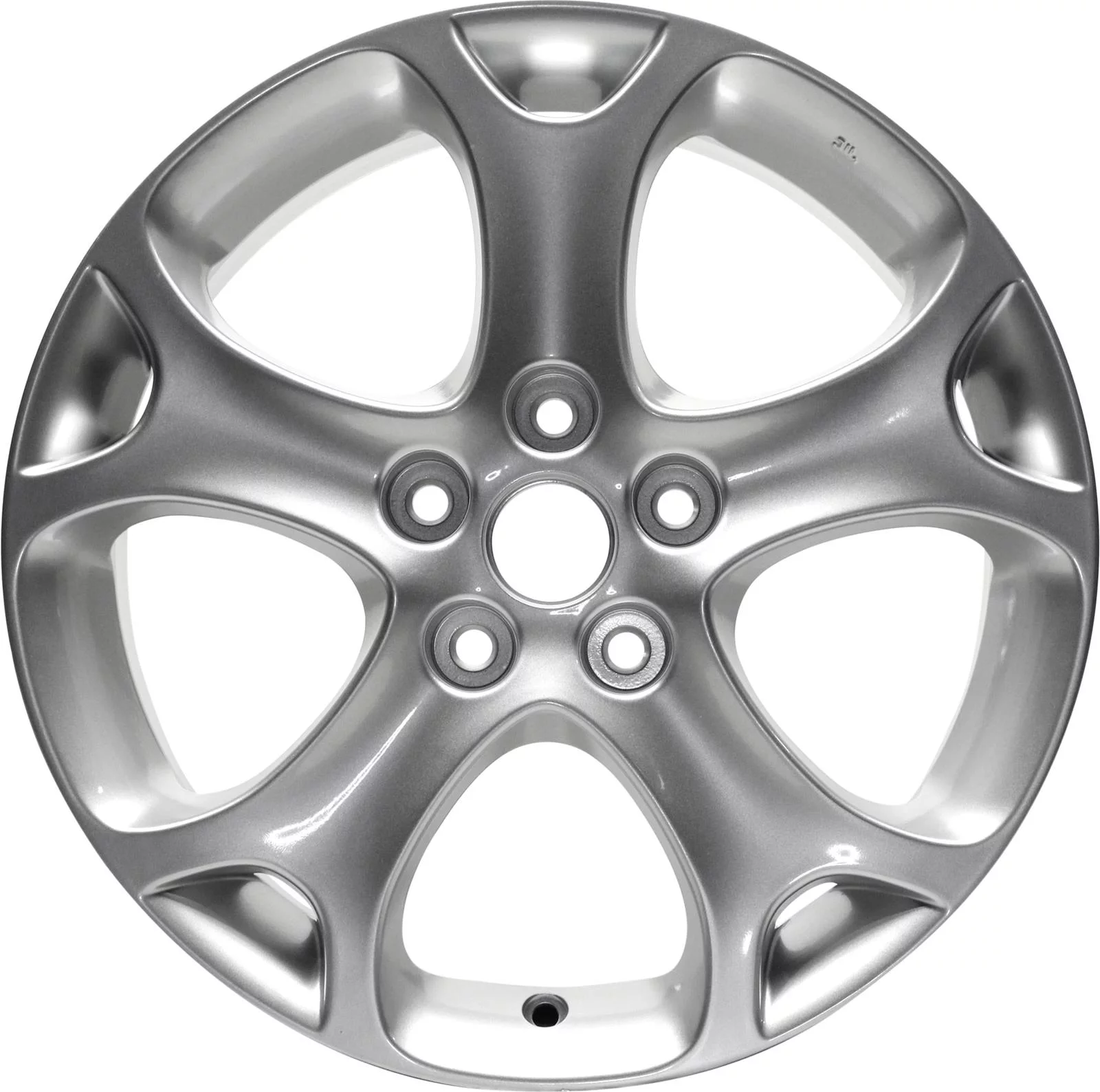 17 inch Aluminum Wheel Rim for Mazda Mazda5 8-10 5 Lug Silver - Cheap Fitting