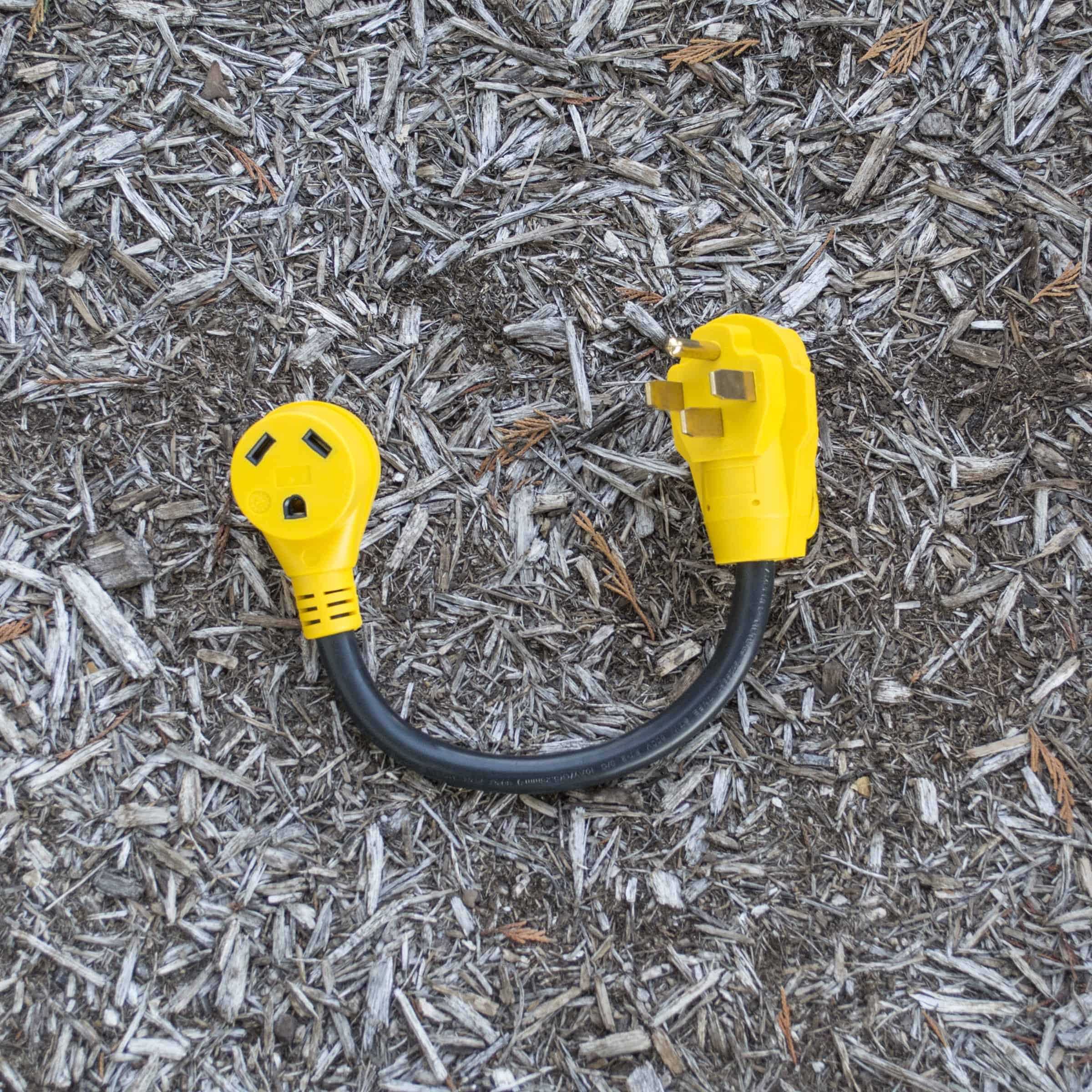 Sportsman Series 18 in. 125 Volt 50 Amp Male to 30 Amp Female Dog-bone RV Camper Power Cable CORDA5030 - Cheap Fitting