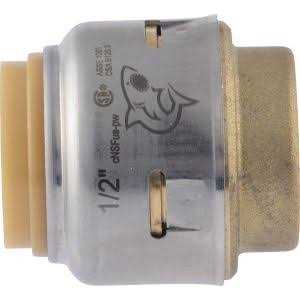 SharkBite 1/2 in. Push Brass End Stop - Cheap Fitting
