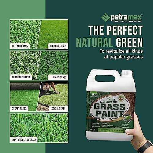 Petratools Grass Paint Max Strength Green Grass Lawn Spray & Dog Spot Repair - Cheap Fitting