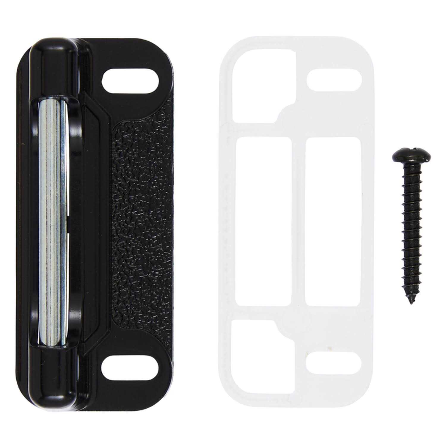 Ace Black Steel Screen/Storm Door Strike 1 pk - Cheap Fitting