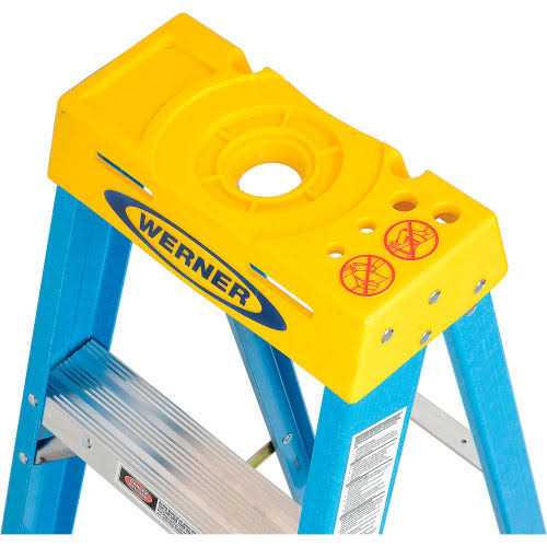 Werner Type I Fiberglass Step Ladder - Cheap Fitting