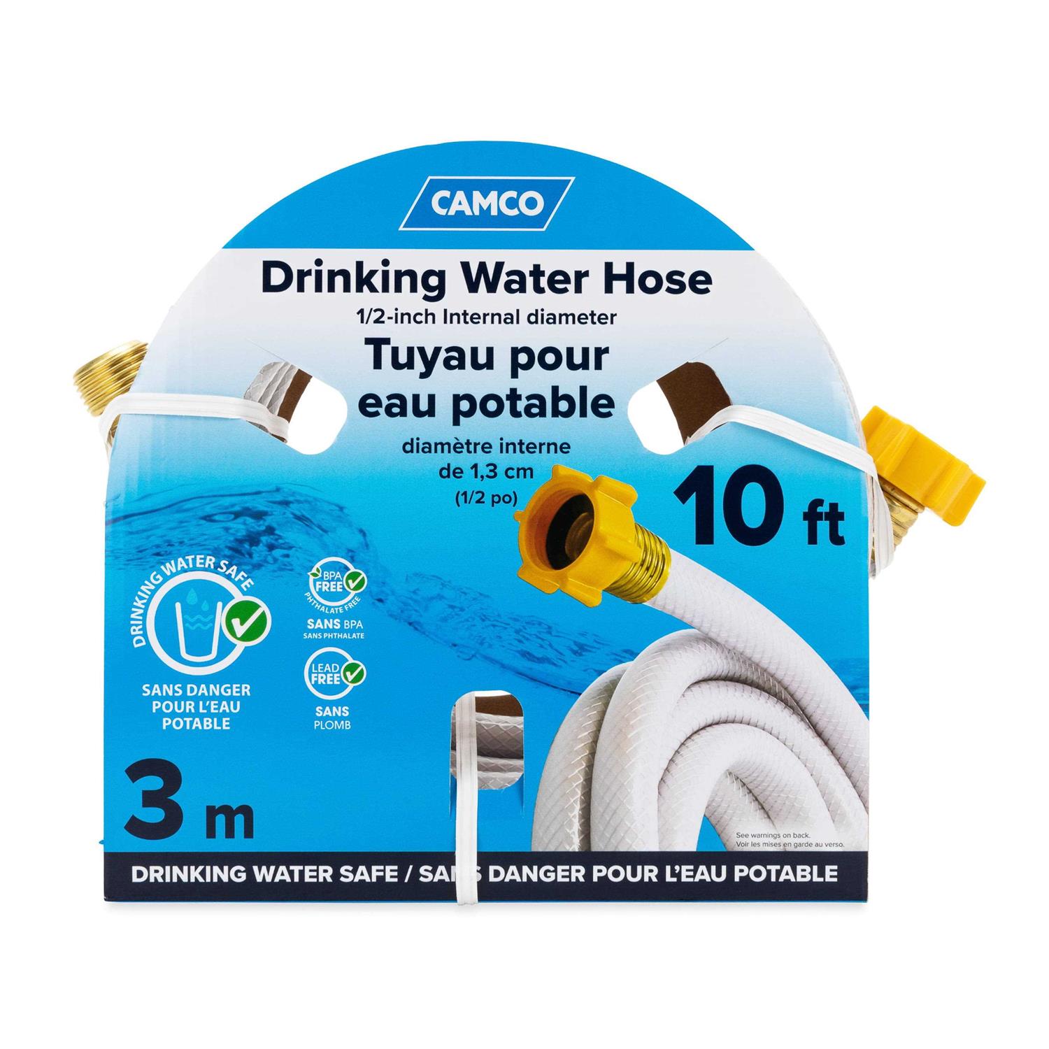 Camco TastePURE Drinking Water Hose 22743 - Cheap Fitting