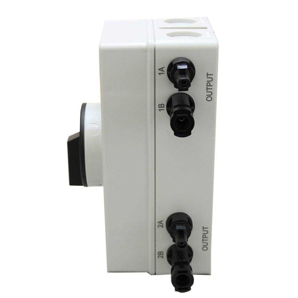 Aims Power DC1600V32A2IO Solar PV DC Quick Disconnect Switch - Cheap Fitting