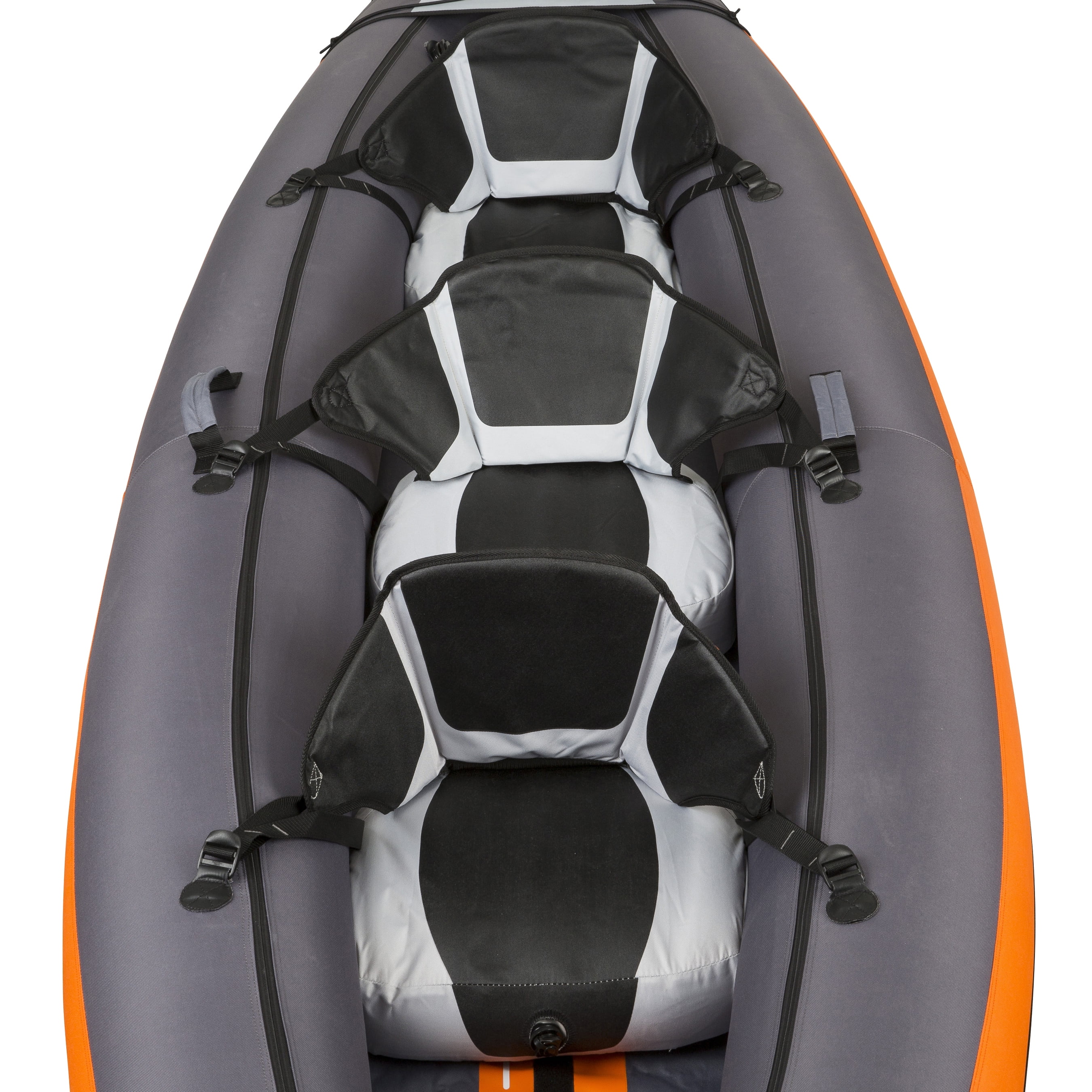 Decathlon Itiwit Inflatable Recreational Sit on Kayak with Pump, 2 or 3 Person - Cheap Fitting