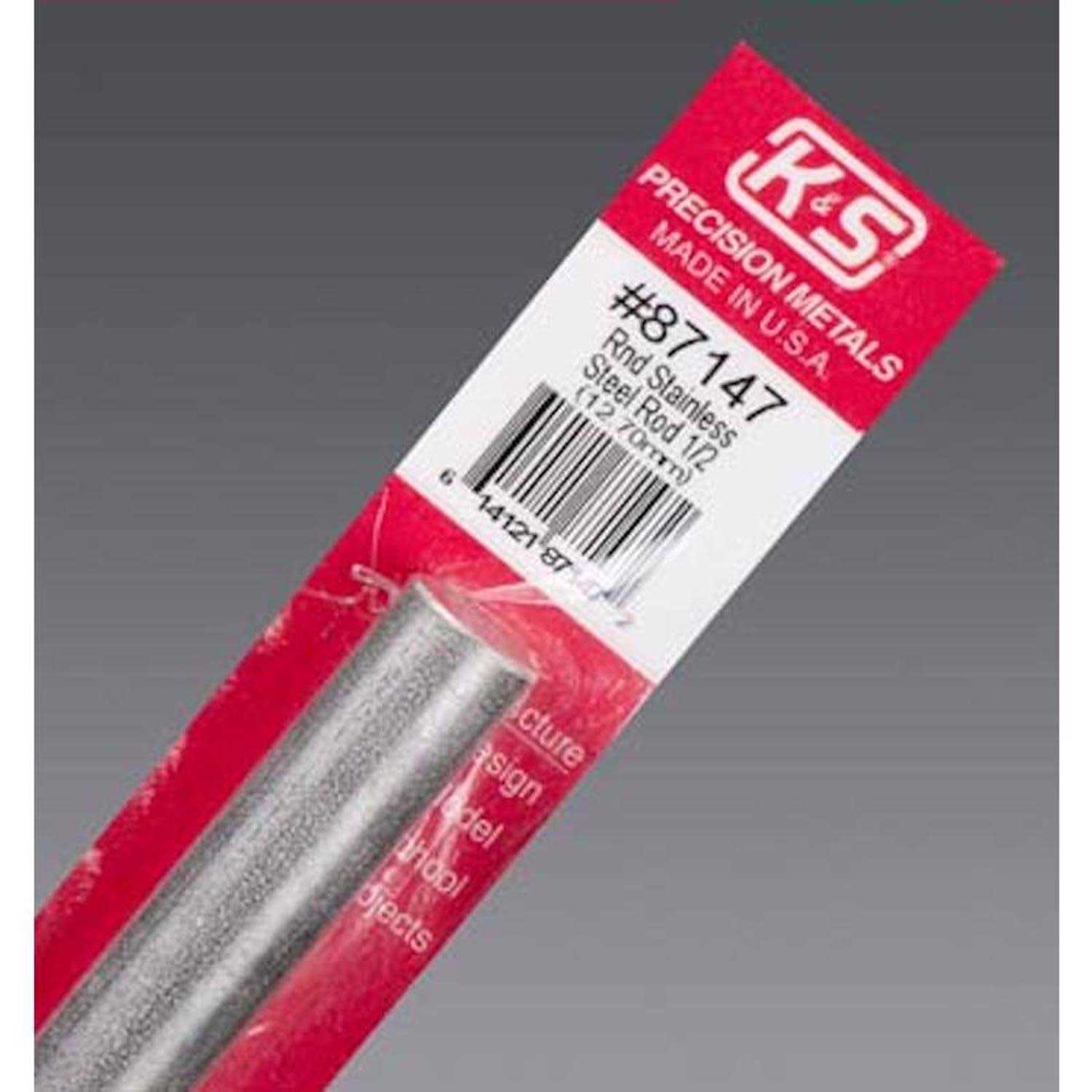 K&S 87147 Stainless Steel Rod - Cheap Fitting