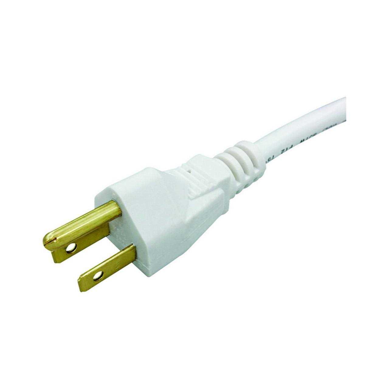 Ace Hardware 25′ 16/3 White Extension Cord - Cheap Fitting