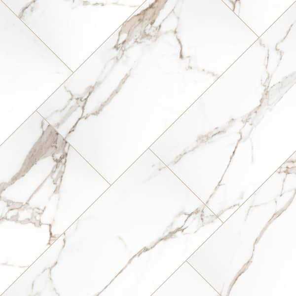 MSI Savoy Azula 24 in. x 48 in. Polished Porcelain Floor and Wall Tile - Cheap Fitting