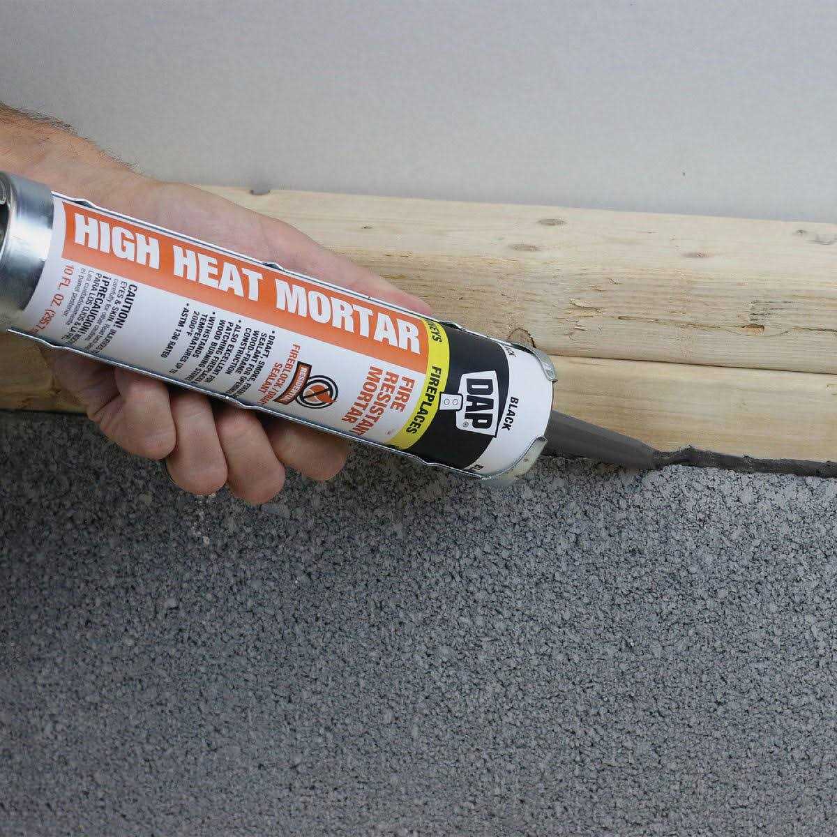 Dap High Heat Mortar - Cheap Fitting