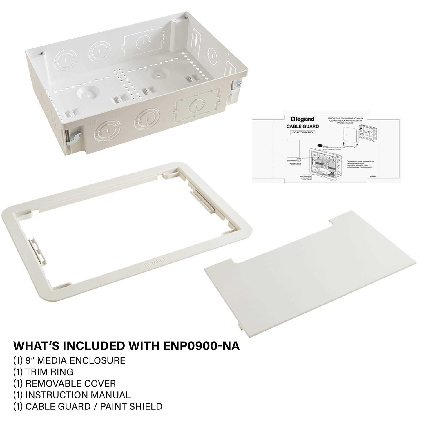 On-Q/Legrand Dual-Purpose In-Wall Enclosure - Cheap Fitting