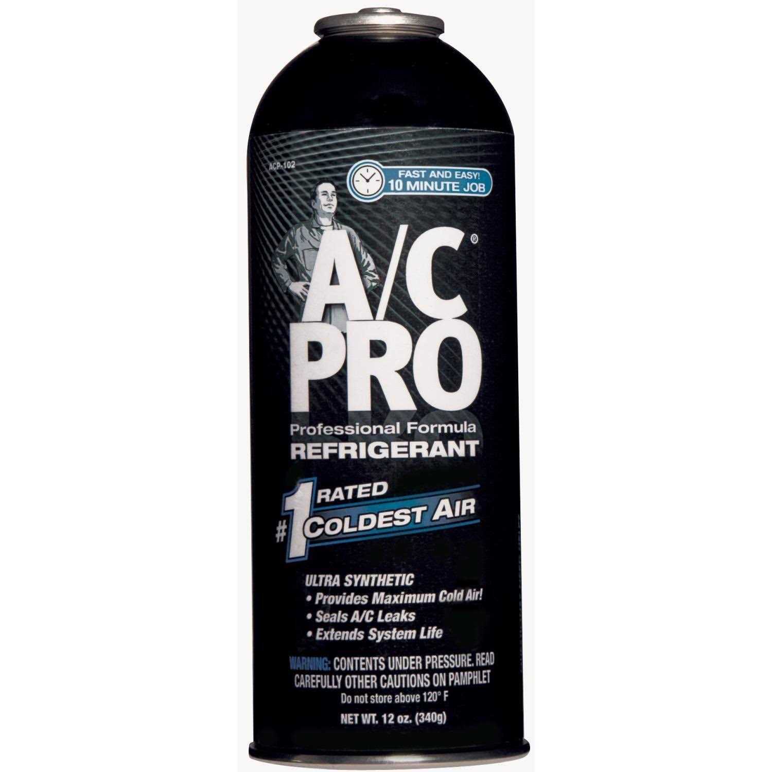 A/C Pro R-134a Refrigerant A/C Pro Premium 12 oz at AutoZone - Cheap Fitting